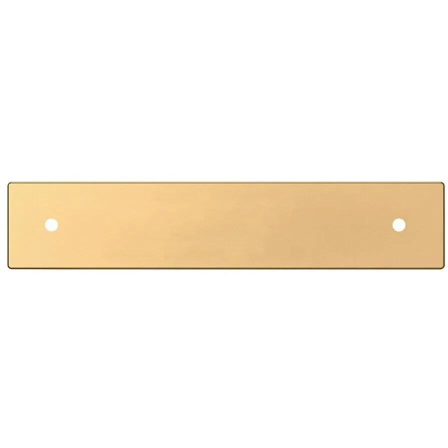 Baldwin Estate Contemporary Back Plate 4" in Lifetime Polished Brass finish