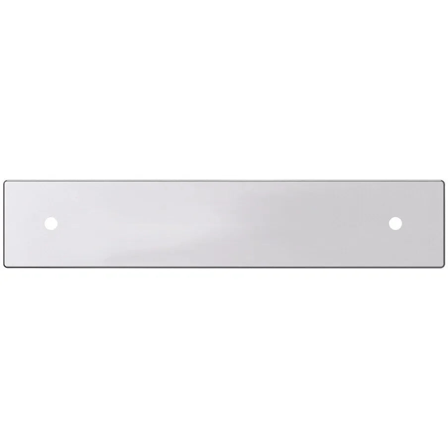 Baldwin Estate Contemporary Back Plate 4" in Polished Chrome finish