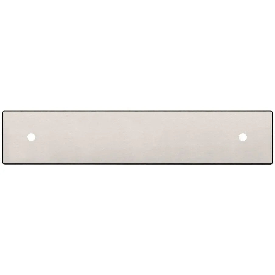 Baldwin Estate Contemporary Back Plate 4" in Satin Nickel finish