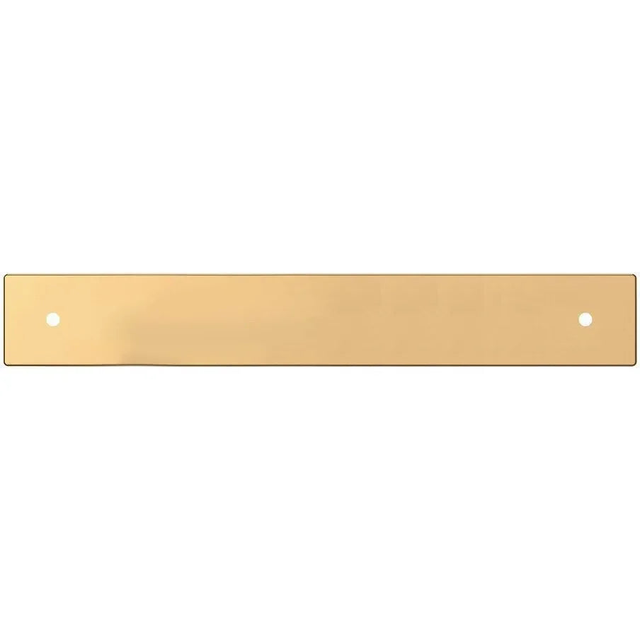 Baldwin Estate Contemporary Back Plate 6" in Unlacquered Brass finish