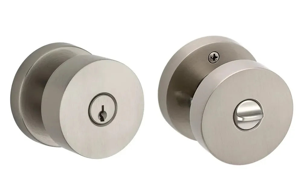 Baldwin ReserveBaldwin Contemporary Knob with Contemporary Round Rosette in 