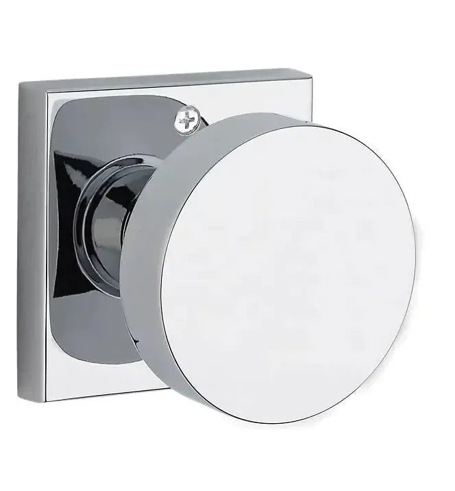 Baldwin ReserveBaldwin Contemporary Knob with Contemporary Square Rosette in 