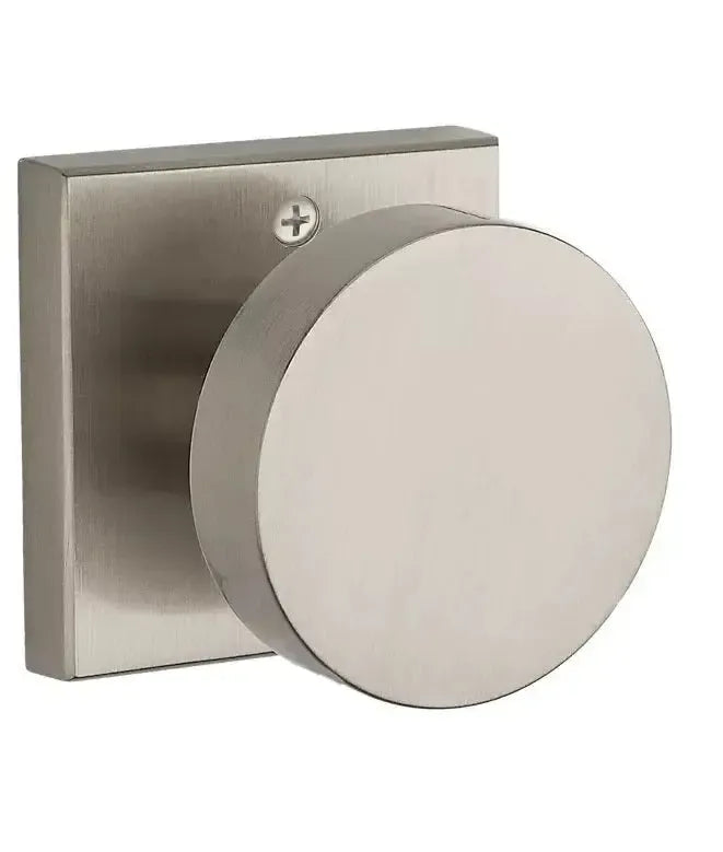 Baldwin ReserveBaldwin Contemporary Knob with Contemporary Square Rosette in 