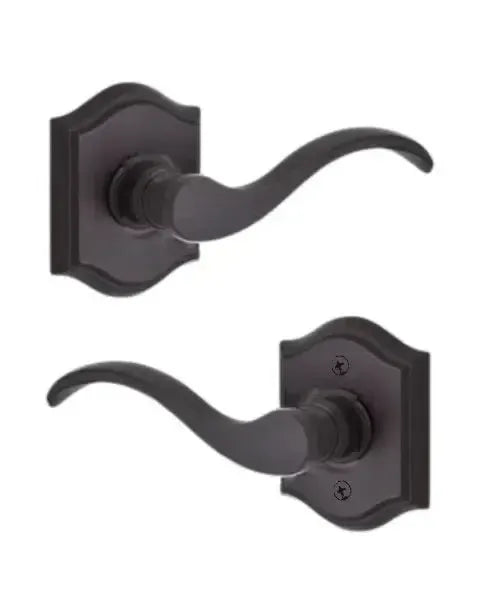 Baldwin ReserveBaldwin Curve Lever with Traditional Arch Rosette in 