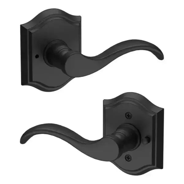 Baldwin ReserveBaldwin Curve Lever with Traditional Arch Rosette in 