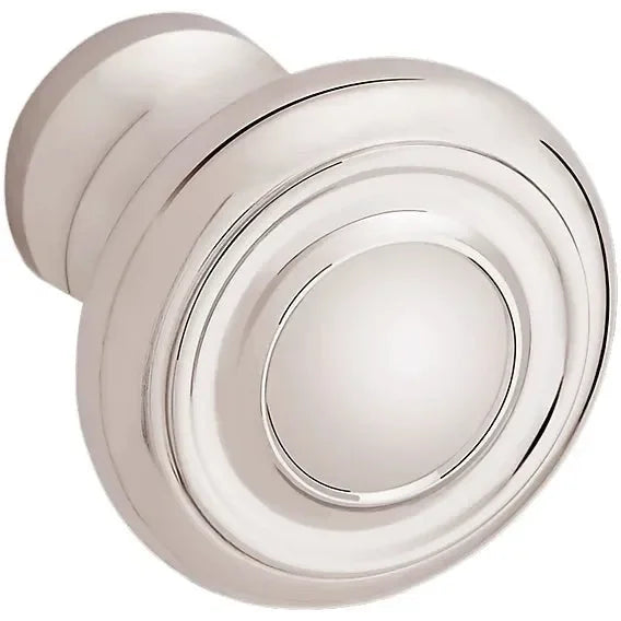 Baldwin Estate Dominion Knob 1" in Lifetime Polished Nickel finish