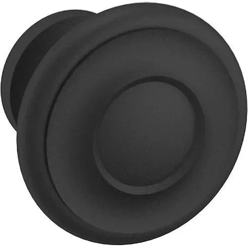 Baldwin Estate Dominion Knob 1.25" in Satin Black finish