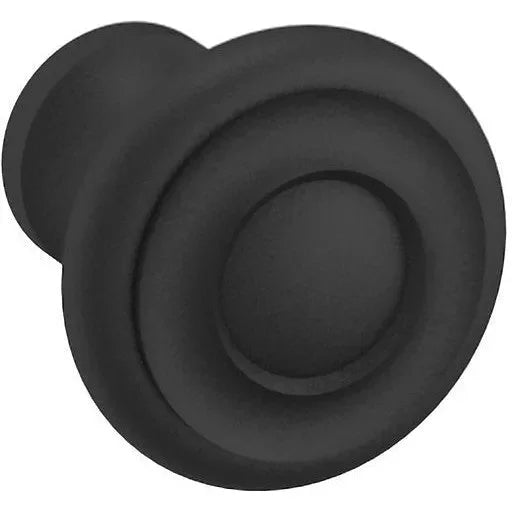 Baldwin Estate Dominion Knob 1" in Satin Black finish