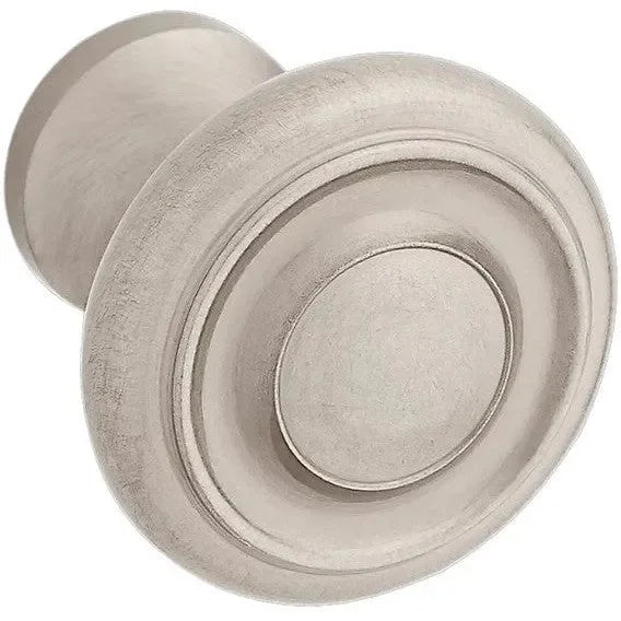 Baldwin Estate Dominion Knob 1" in Satin Nickel finish