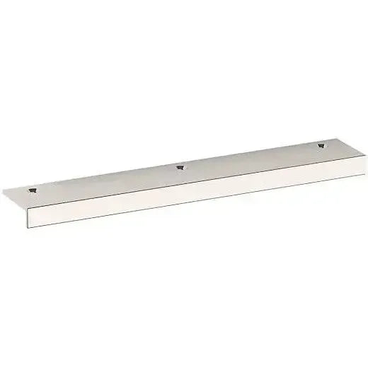 Baldwin Edge Pull in Lifetime Polished Nickel finish