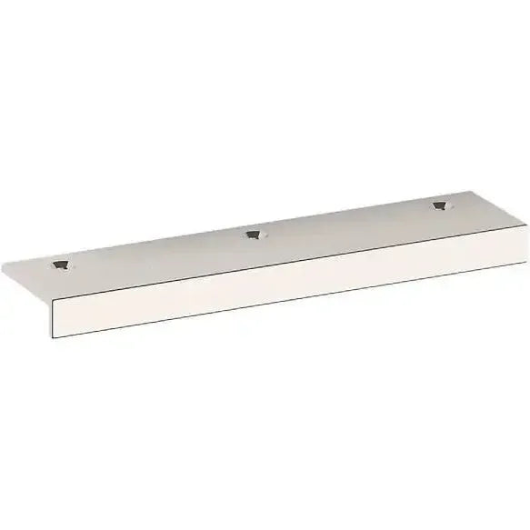 Baldwin Edge Pull in Lifetime Polished Nickel finish
