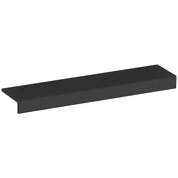 Baldwin Edge Pull in Satin Black finish