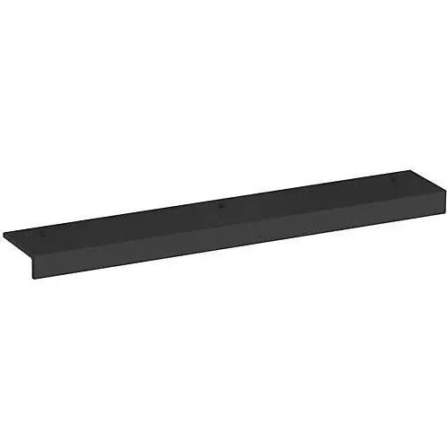 Baldwin Estate Edge Pull 6" in Satin Black finish