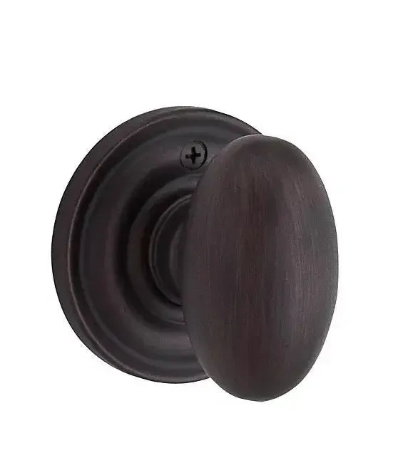 Baldwin ReserveBaldwin Ellipse Knob with Traditional Round Rosette in 