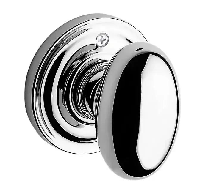 Baldwin ReserveBaldwin Ellipse Knob with Traditional Round Rosette in 