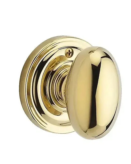 Baldwin ReserveBaldwin Ellipse Knob with Traditional Round Rosette in 