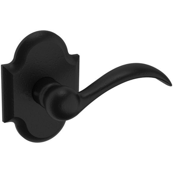 Baldwin Estate 5452V Right Handed Half Dummy Lever with R030 Rosette in Distressed Oil Rubbed Bronze finish