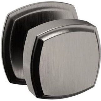 Baldwin Estate 5011 Half Dummy Knob with 5058 Rosette in Graphite Nickel finish