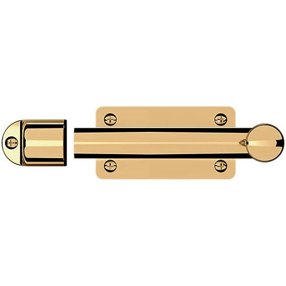 Baldwin Estate 0345 Dutch Door Bolt in Lifetime Polished Brass finish