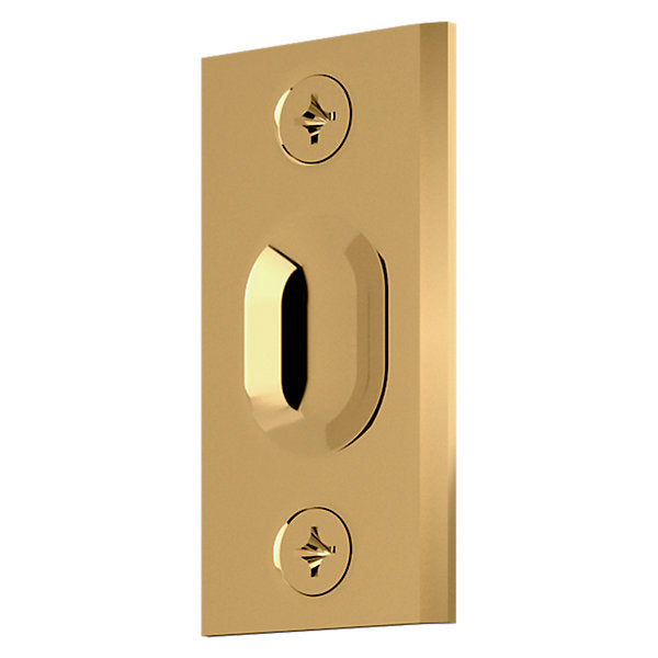 Baldwin Estate 0425 Adjustable Ball Catch Fitted in Jamb in Lifetime Polished Brass finish