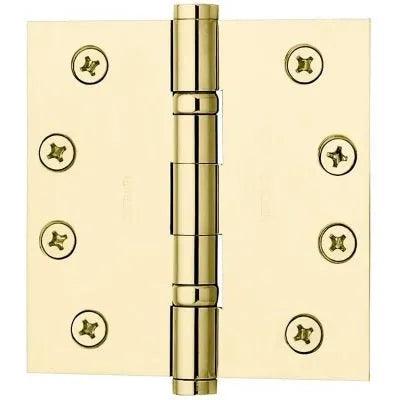 Baldwin Estate 1046 4.5" Ball Bearing Hinge in Lifetime Polished Brass finish