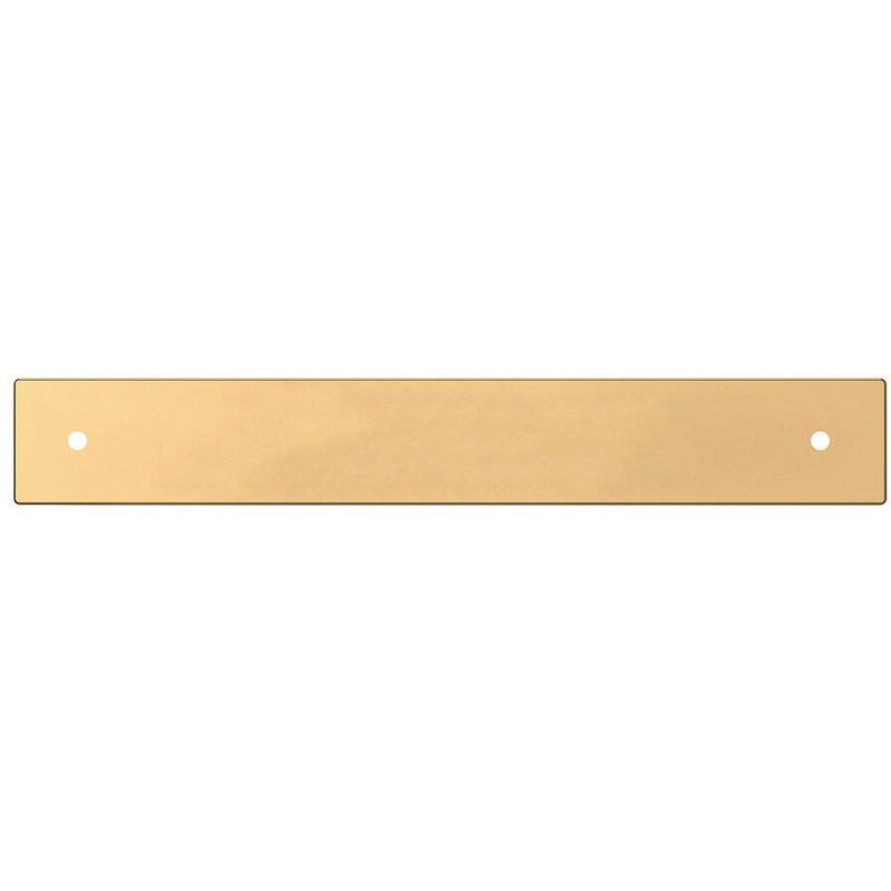 Baldwin Estate Contemporary Back Plate 6" in Lifetime Polished Brass finish