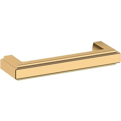 Baldwin Estate Raised Pull 4" in Lifetime Polished Brass finish