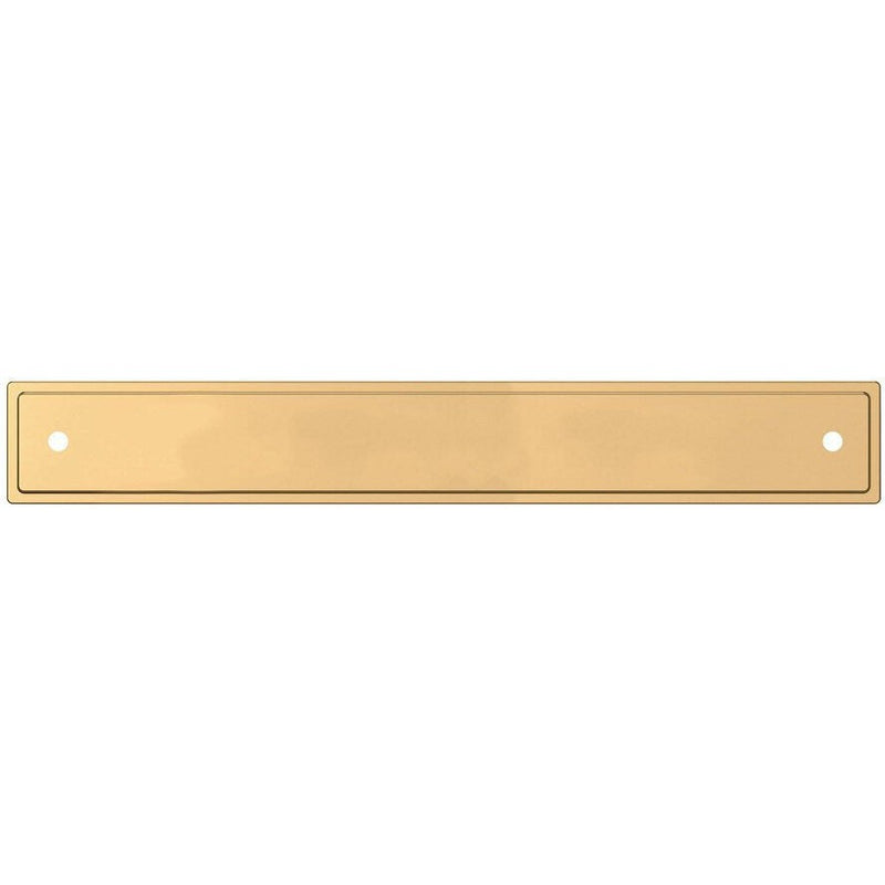 Baldwin Estate Transitional Back Plate 6" in Lifetime Polished Brass finish