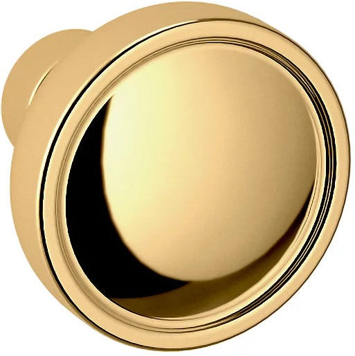 Baldwin Estate Tulip Knob 1.25" in Lifetime Polished Brass finish