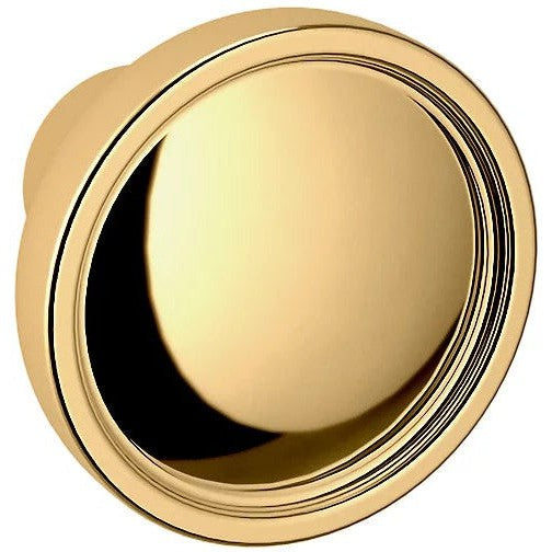 Baldwin Estate Tulip Knob 1.5" in Lifetime Polished Brass finish