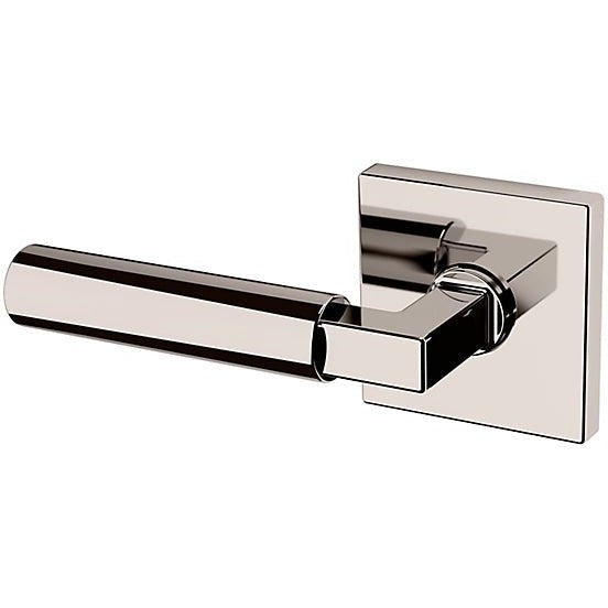 Baldwin Estate L029 Gramercy Left Handed Half Dummy Lever with R017 Rosette in Lifetime Polished Nickel finish