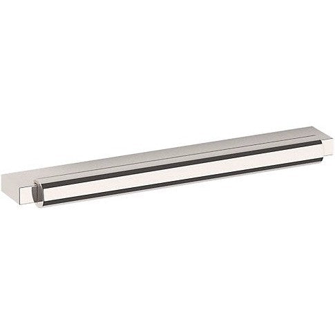 Baldwin Estate Modern Pull, 6" Center-to Center in Lifetime Polished Nickel finish