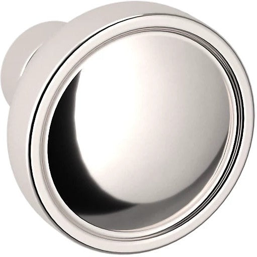 Baldwin Estate Tulip Knob 1.25" in Lifetime Polished Nickel finish