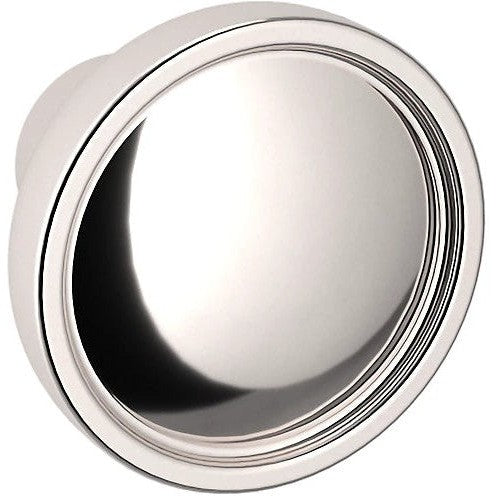 Baldwin Estate Tulip Knob 1.5" in Lifetime Polished Nickel finish