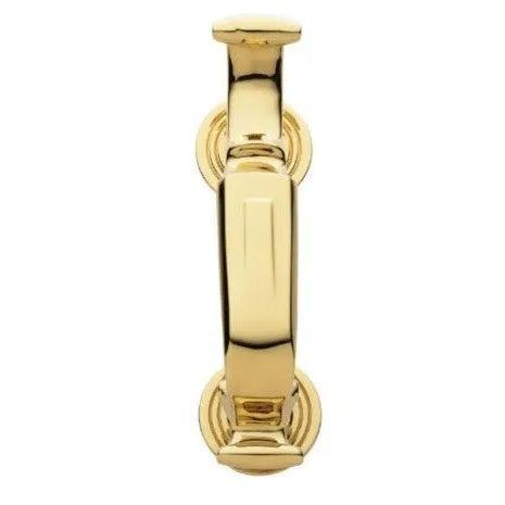 Baldwin Estate 0113 "S" Door Knocker in Lifetime Satin Brass finish