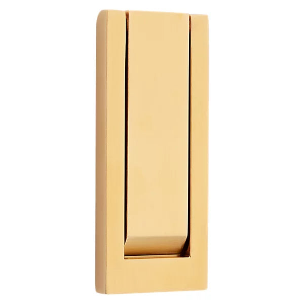 Baldwin Estate 0184 Modern Door Knocker in Lifetime Satin Brass finish