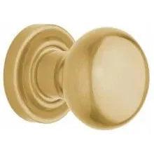 Baldwin Estate 5030 Half Dummy Knob with 5048 Rosette in Lifetime Satin Brass finish