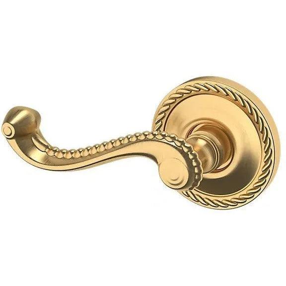 Baldwin Estate 5103 Left Handed Half Dummy Lever with 5048 Rosette in Lifetime Satin Brass finish