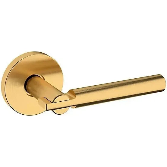 Baldwin Estate 5161 Right Handed Half Dummy Lever with 5046 Rosette in Lifetime Satin Brass finish