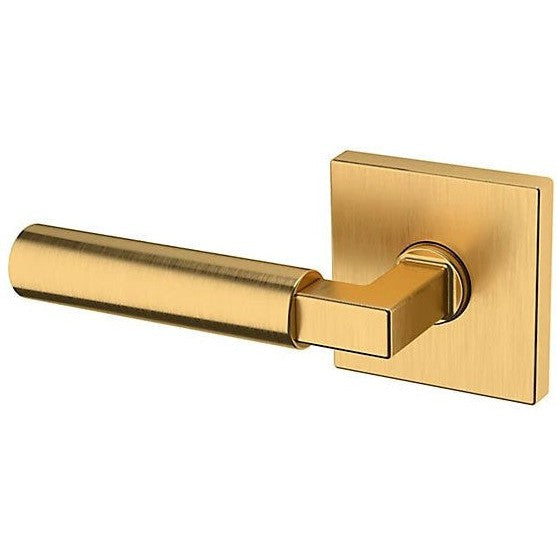 Baldwin Estate L029 Gramercy Left Handed Half Dummy Lever with R017 Rosette in Lifetime Satin Brass finish