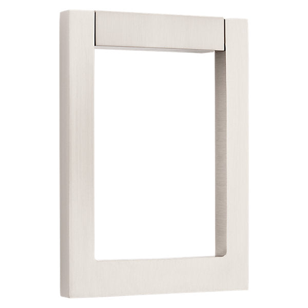 Baldwin Estate 0183 Contemporary Door Knocker in Lifetime Satin Nickel finish