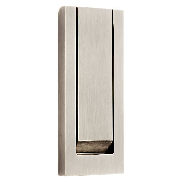 Baldwin Estate 0184 Modern Door Knocker in Lifetime Satin Nickel finish