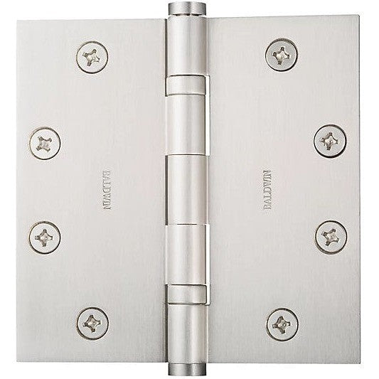 Baldwin Estate 1046 4.5" Ball Bearing Hinge in Lifetime Satin Nickel finish