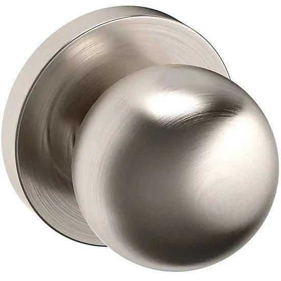 Baldwin Estate 5041 Half Dummy Knob with 5046 Rosette in Lifetime Satin Nickel finish