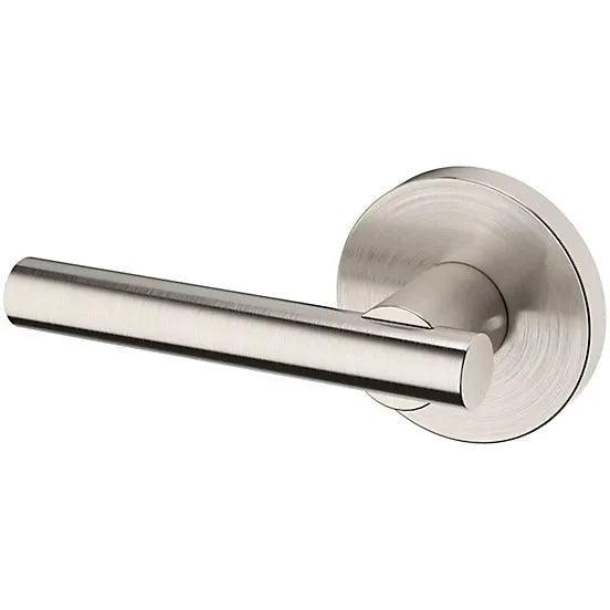 Baldwin Estate 5137 Left Handed Half Dummy Lever with 5046 Rosette in Lifetime Satin Nickel finish