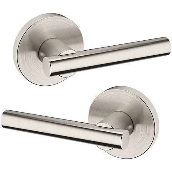 Baldwin Estate 5137 Full Dummy Lever with 5046 Rosette in Lifetime Satin Nickel finish