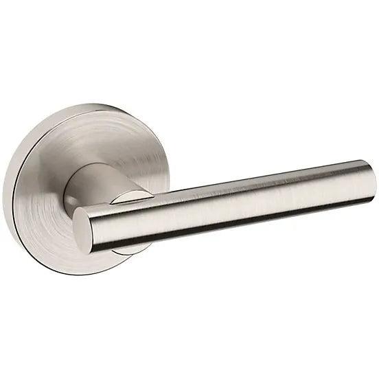 Baldwin Estate 5137 Right Handed Half Dummy Lever with 5046 Rosette in Lifetime Satin Nickel finish