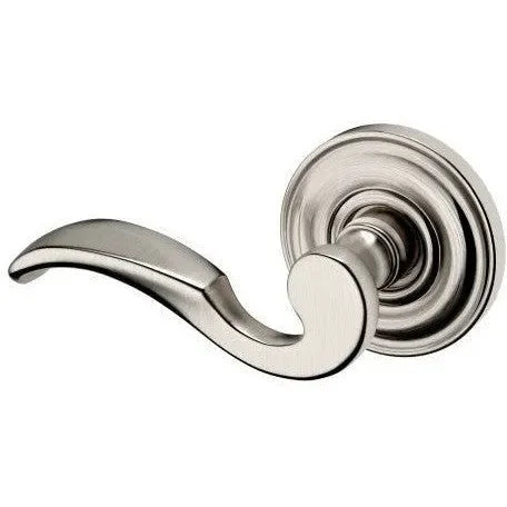 Baldwin Estate 5152 Left Handed Half Dummy Lever with 5017 Rosette in Lifetime Satin Nickel finish