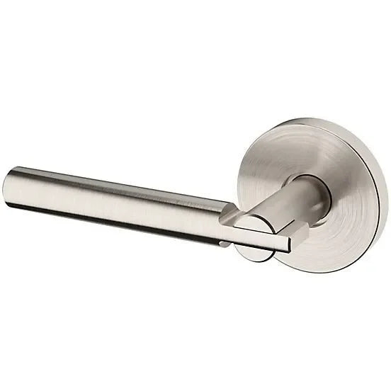 Baldwin Estate 5161 Left Handed Half Dummy Lever with 5046 Rosette in Lifetime Satin Nickel finish