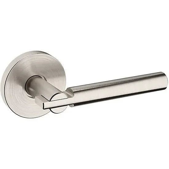 Baldwin Estate 5161 Right Handed Half Dummy Lever with 5046 Rosette in Lifetime Satin Nickel finish